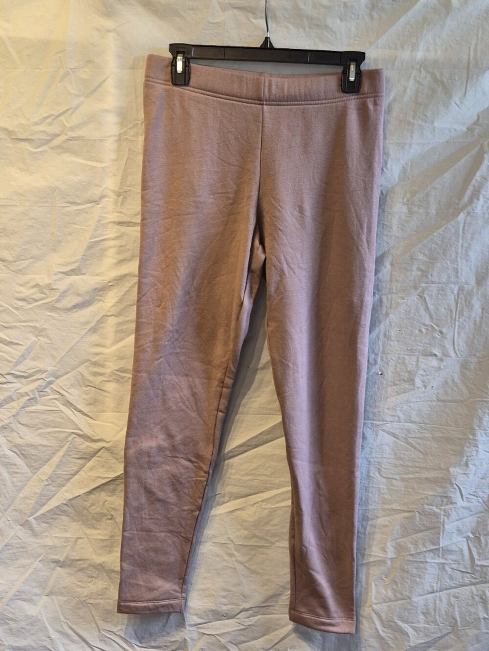 NEW Old Navy Chocolate Malt High Waisted Fleece Lined Fashion Layering Leggings - Picture 2 of 4